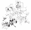 Page A Diagram and Parts List for HG300000  Campbell Hausfeld Compressor